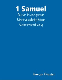 1 Samuel: New European Christadelphian Commentary (eBook, ePUB) - Heaster, Duncan