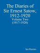 The Diaries of Sir Ernest Satow,... - Bild 1