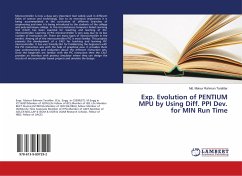 Exp. Evolution of PENTIUM MPU by Using Diff. PPI Dev. for MIN Run Time
