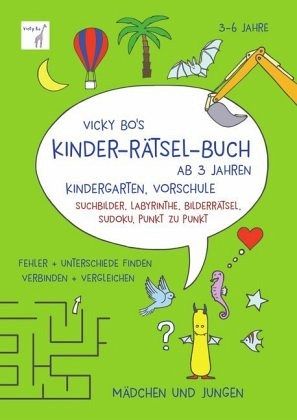 Vicky Bo S Kinder Ratsel Buch Ab 3 Jahren Von Vicky Bo Portofrei Bei Bucher De Bestellen