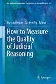 How to Measure the Quality of Judicial Reasoning (eBook, PDF)