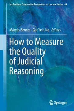 How to Measure the Quality of Judicial Reasoning (eBook, PDF)