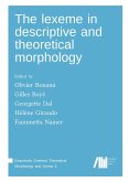 The lexeme in descriptive and theoretical morphology The lexeme in descriptive and theoretical morphology