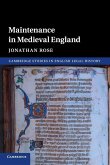 Maintenance in Medieval England