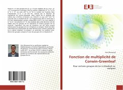 Fonction de multiplicité de Corwin-Greenleaf - Messaoud, Anis