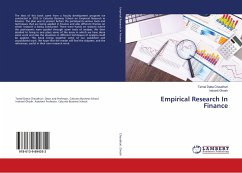 Empirical Research In Finance - Chaudhuri, Tamal Datta;Ghosh, Indranil