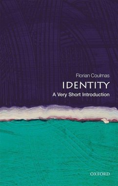 Identity: A Very Short Introduction - Coulmas, Florian