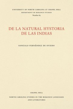 de la Natural Hystoria de Las Indias - de Oviedo, Gonzalo Fernández