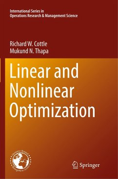 Linear and Nonlinear Optimization - Cottle, Richard W.;Thapa, Mukund N.