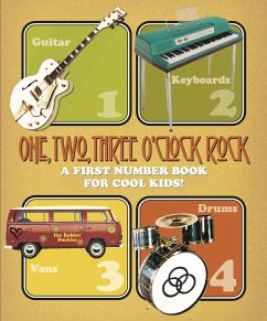 One, Two, Three O'Clock, Rock Board Book - Books, Laughing Elephant