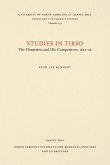 Studies in Tirso