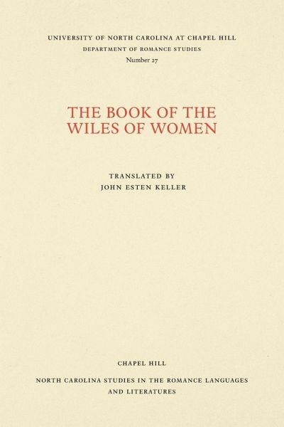 The Book of the Wiles of Women The Book of the Wiles of Women