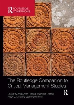 The Routledge Companion to Critical Management Studies