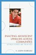 Enacting Adolescent Literacies across... - Bild 1