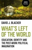What's Left of the World: Education, Identity and the Post-Work Political Imagination