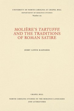 Molière's Tartuffe and the Traditions of Roman Satire - Kasparek, Jerry Lewis