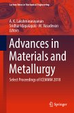 Advances in Materials and Metallurgy (eBook, PDF)