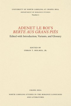 Adenet le Roi's Berte aus grans piés