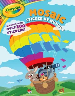 Crayola: Mosaic Sticker by Number (a Crayola Sticker Activity Book for Kids) - Buzzpop