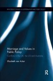 Marriage and Values in Public Policy Marriage and Values in Public Policy