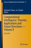 Computational Intelligence: Theories, Applications and Future Directions - Volume II (eBook, PDF)