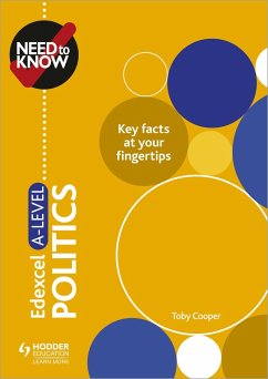Need to Know: Edexcel A-level Politics (eBook, ePUB) - Cooper, Toby