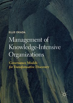 Management of Knowledge-Intensive Organizations (eBook, PDF) - Okada, Ellie
