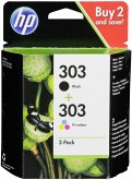HP 3YM92AE Tintenpatronen schwarz/3-farbig No. 303