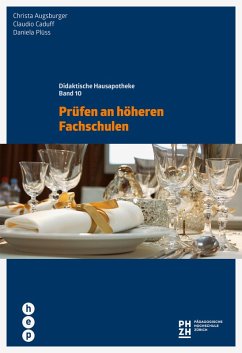 Prüfen an höheren Fachschulen (E-Book) (eBook, ePUB) - Plüss, Daniela; Augsburger, Christa; Caduff, Claudio