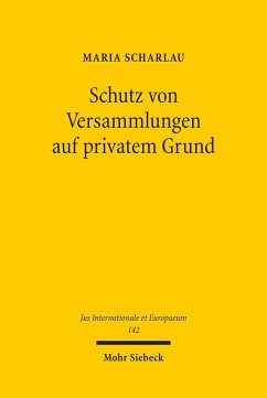 Cover Schutz von Versammlungen auf privatem Grund (eBook, PDF)