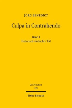 Culpa in Contrahendo (eBook, PDF) - Benedict, Jörg