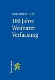 100 Jahre Weimarer Verfassung (eBook, PDF)