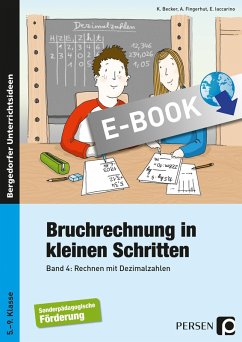 Bruchrechnung in kleinen Schritten 4 (eBook, PDF) - Becker, Kathrin; Fingerhut, Andrea; Iaccarino, Elena