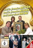 Drei in fremden Betten - Kissen - Decken