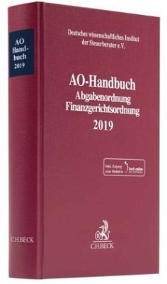 AO-Handbuch 2019, m. 1 Buch, m. 1 Online-Zugang