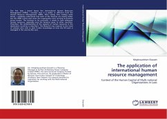 The application of international human resource management