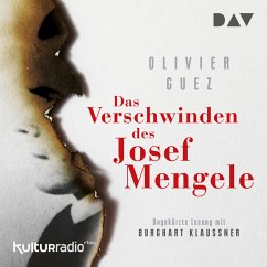 Das Verschwinden des Josef Mengele (MP3-Download) - Guez, Olivier