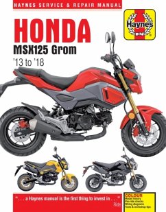 Honda MSX125 (Grom) (13-18) - Haynes Publishing