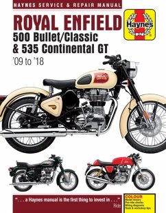 Royal Enfield 500 Bullet/Classic & 535 Continental GT (09-18) - Haynes Publishing