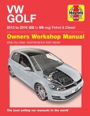 VW Golf Petrol & Diesel (13-16) 62 to 66 Haynes Repair Manual