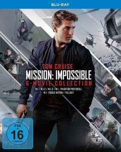 Mission: Impossible - 6-Movie Collection BLU-RAY Box - Tom Cruise,Ving Rhames,Simon Pegg