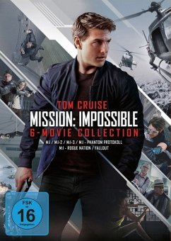 Mission: Impossible - 6-Movie Collection DVD-Box - Tom Cruise,Ving Rhames,Simon Pegg