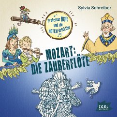 Professor Dur und die Notendetektive. Die Zauberflöte (MP3-Download) - Schreiber, Sylvia