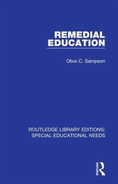 Remedial Education - Sampson, Olive C