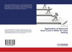 Application of Balanced Score Card in NGOs for Goal Setting