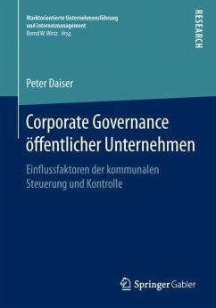 Corporate Governance öffentlicher Unternehmen - Daiser, Peter
