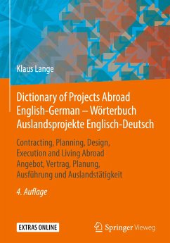 Dictionary of Projects Abroad English-German ¿ Wörterbuch Auslandsprojekte Englisch-Deutsch - Lange, Klaus