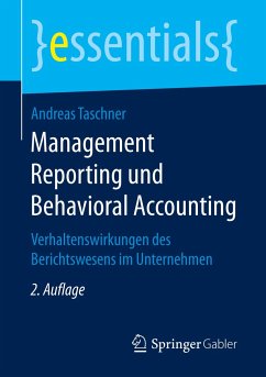Management Reporting und Behavioral Accounting - Taschner, Andreas