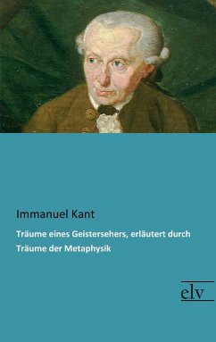 Cover Träume eines Geistersehers, erläutert durch Träume der Metaphysik