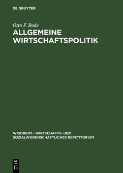 Allgemeine Wirtschaftspolitik (eBook, PDF) - Bode, Otto F.